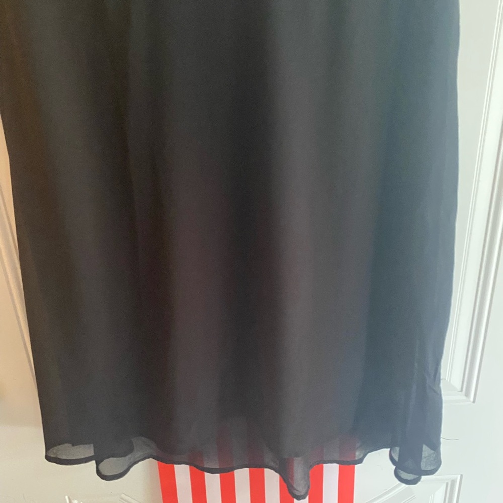 Andree by Unit black chiffon short sleeve dress - Picture 4 of 7
